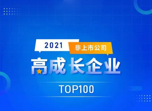 喜讯： 能高公司荣登“2021高成长企业TOP100”榜单！